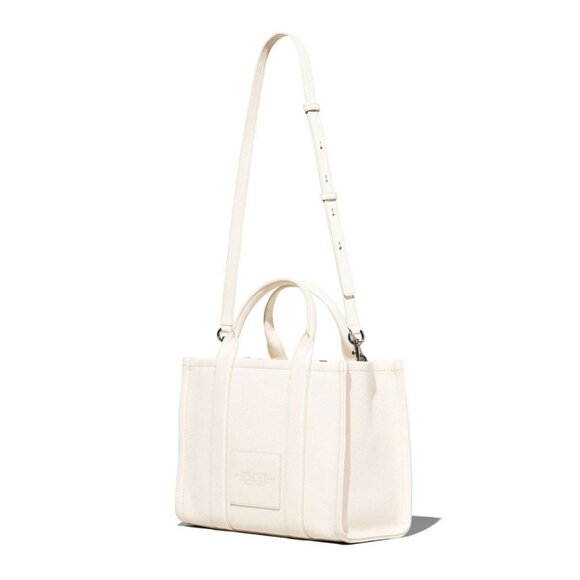 MARC JACOBS The Leather Medium Tote Bag – Cotton - Picture 3 of 10